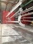 Traitement de surface d'un ensemble de poteaux galva