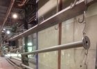 Traitement de surface d'un ensemble de poteaux galva
