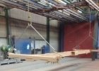 Traitement de surface d'un ensemble de 2 châssis en acier
