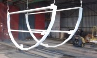 Traitement de surface structures métalliques pour verrières