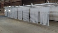 Traitement de surface ensemble de grilles galvanisées