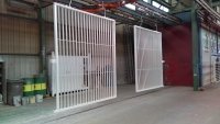 Traitement de surface ensemble pièces galvanisé pour portail