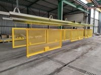 Traitement de surface sur des grilles métal déployé