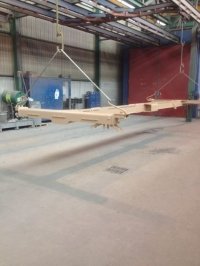 Traitement de surface d'un ensemble de 2 châssis en acier