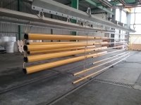 Traitement de surface sur tyauterie