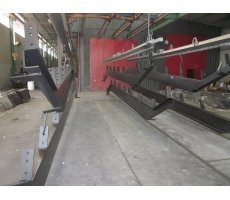 Grenaillage + 1 peinture polyzinc + 1 peinture thermolaquage sur limons
