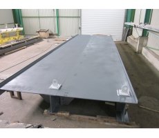 Grenaillage et 3 couches peinture sur passerelle