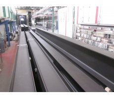 Grenaillage + 1 couche primaire sur une ossature métallique